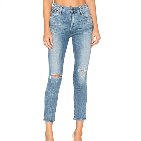 Citizens of Humanity Rocket Crop Fizzles - Picture 2 of 7